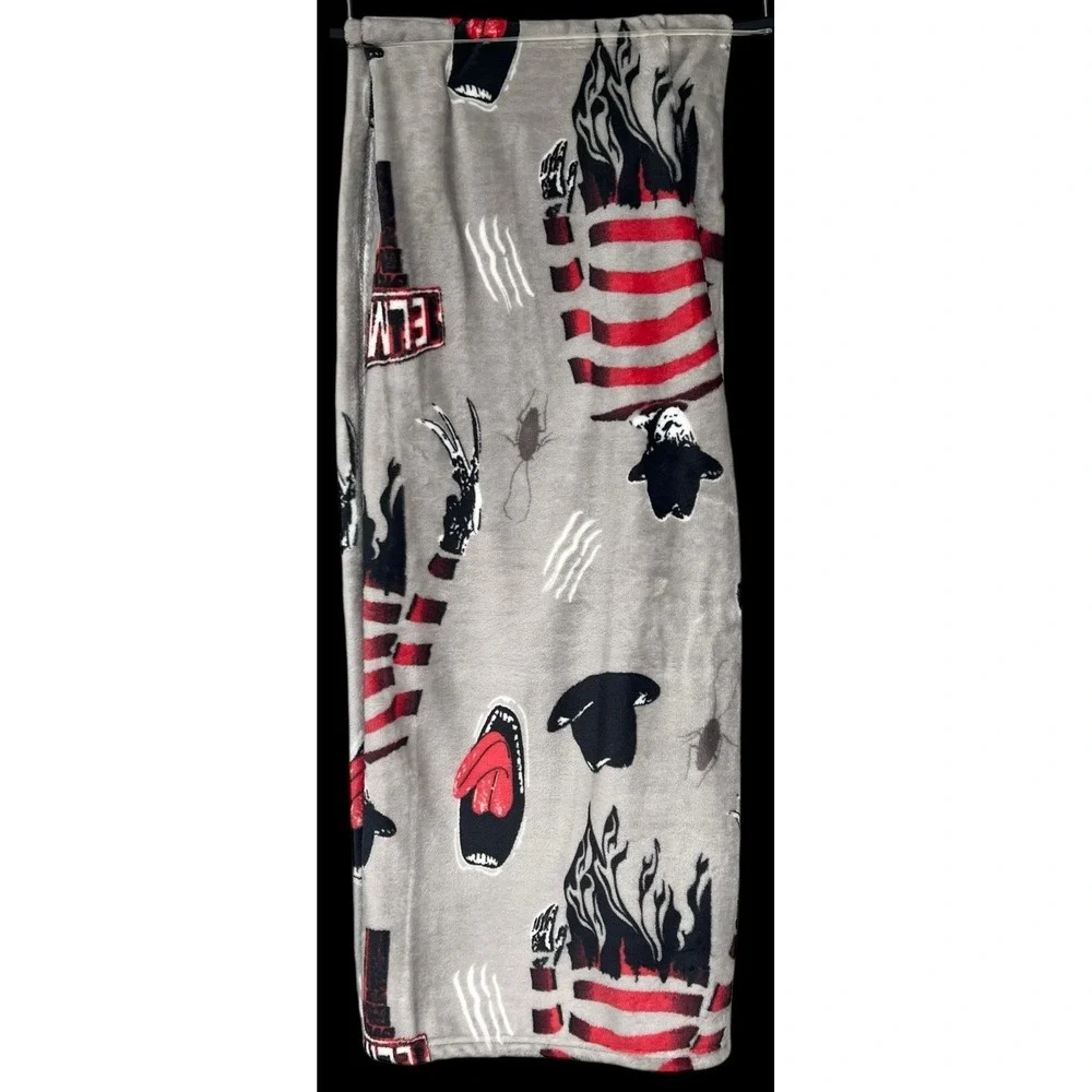 A Nightmare On Elm Street Freddy Krueger Throw Blanket 50x70 Horror Halloween